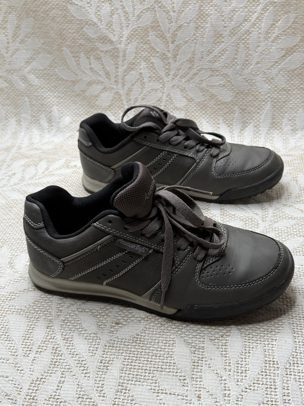 American Eagle 172560 Bryce Ox Grey Sport Sneakers mens 7